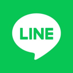 라인 (Line) 서비스 로고